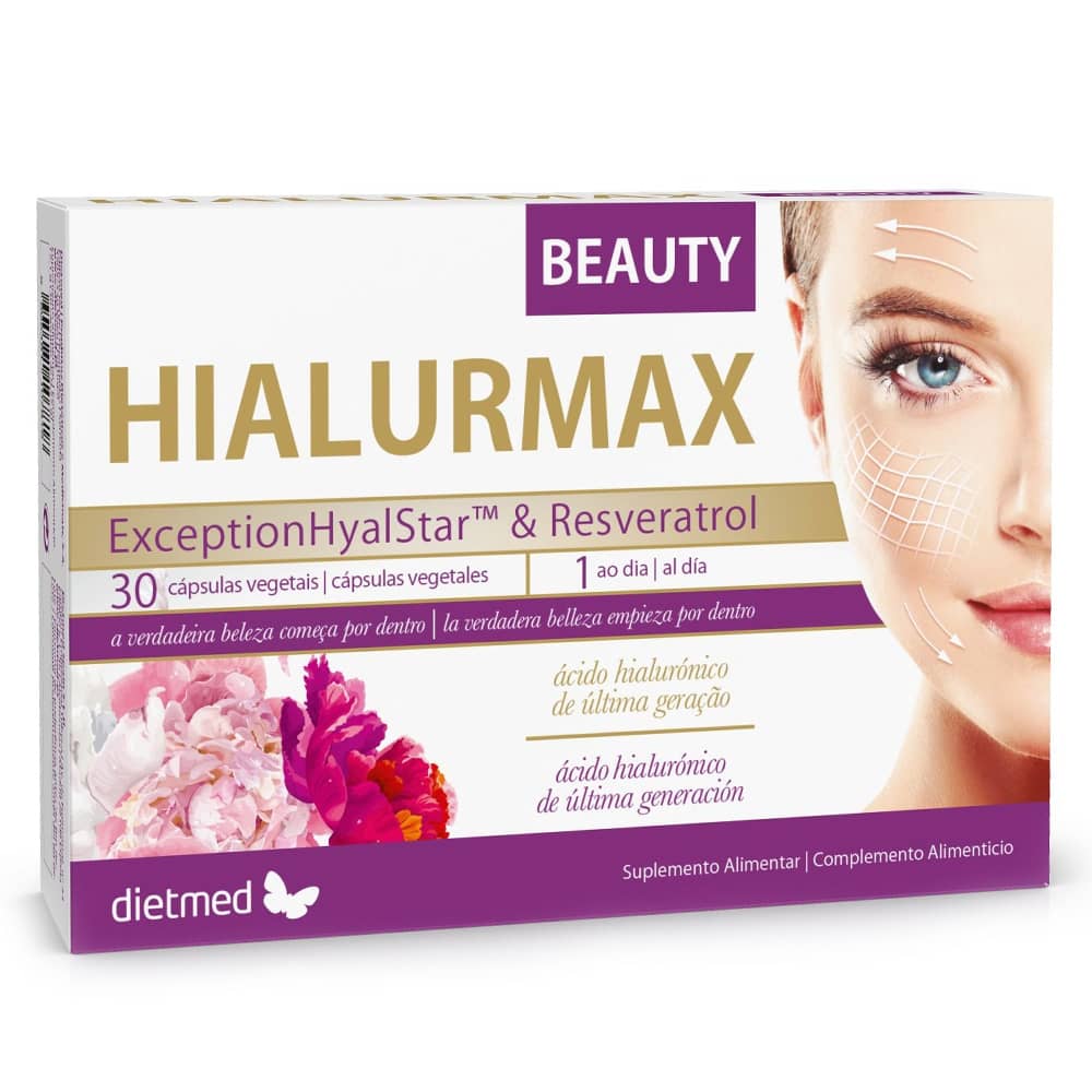 Dietmed Hialurmax Beauty - Ação anti-envelhecimento garantida

O Hialurmax Bea