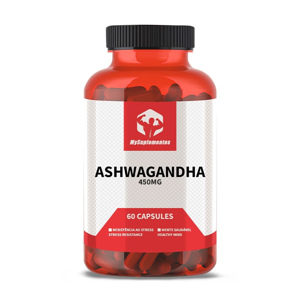 Ashwagandha 450mg - Melhora os níveis de energia, diminui a ansiedade e ajuda a 3